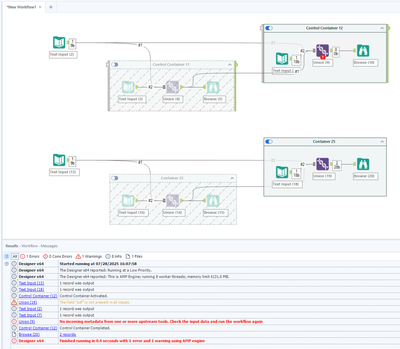 Union Tool Errors - Alteryx