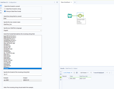 Converting a specific string to a date - Alteryx