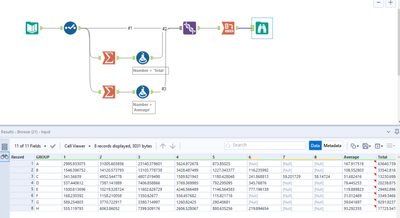 Dynamic select and summarise columns - Alteryx