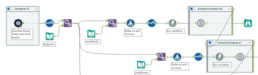 Control Containers not controlling sequential order - Alteryx