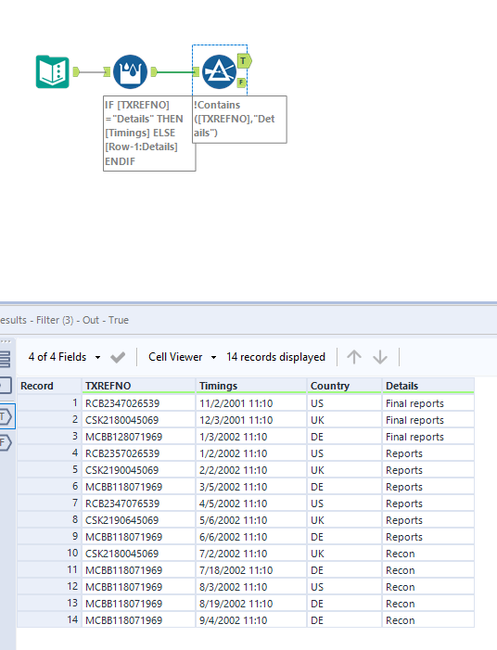Multiple Rows into Columns - Alteryx