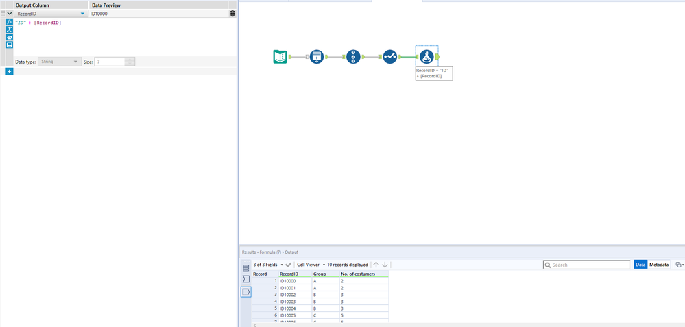 SPLIT rows based on row value - Alteryx