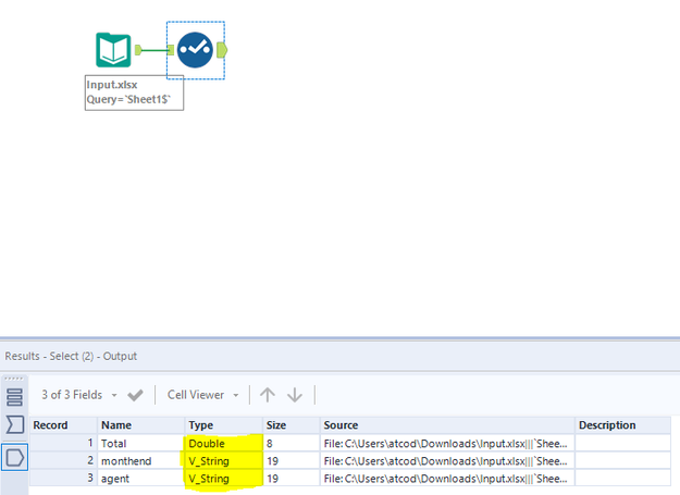 Ignore Dynamic Input if file is empty - Alteryx