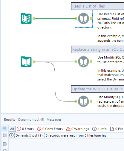 Errorig How to keep a dynamic input tool from erroring out if no file is ...