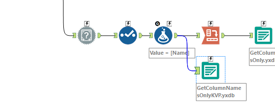 Unable to see Updated value in a chained App. - Alteryx