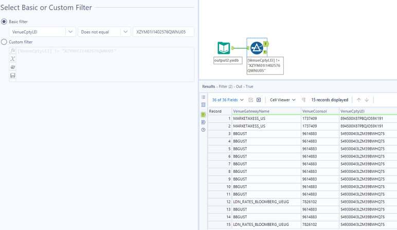 How to delete specific rows - Alteryx