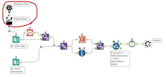 Replace Directory Input tool with Macro Input tool - Alteryx