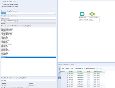 Changing Month Year into a date in Alteryx - Alteryx