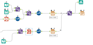 Combining two data sets - Alteryx