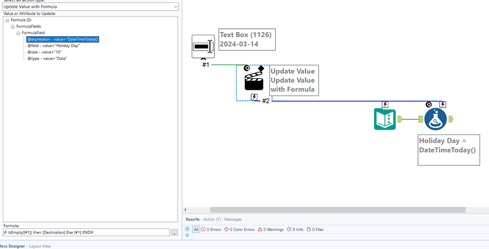 Having a trouble on using text box for date input - Alteryx