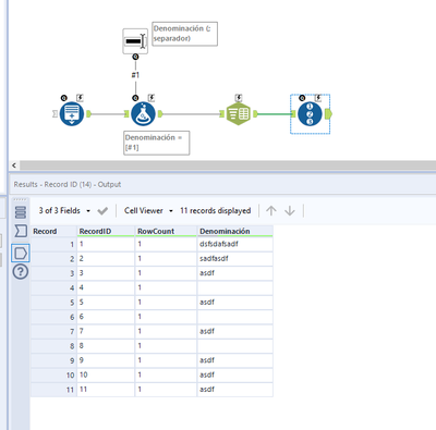 Add multiple records to a column via Textbox - Alteryx