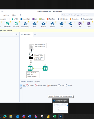 Analytic App default windows size issue - Alteryx