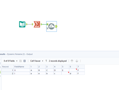 Combine (Concatenate) values from two rows for all fileds - Alteryx