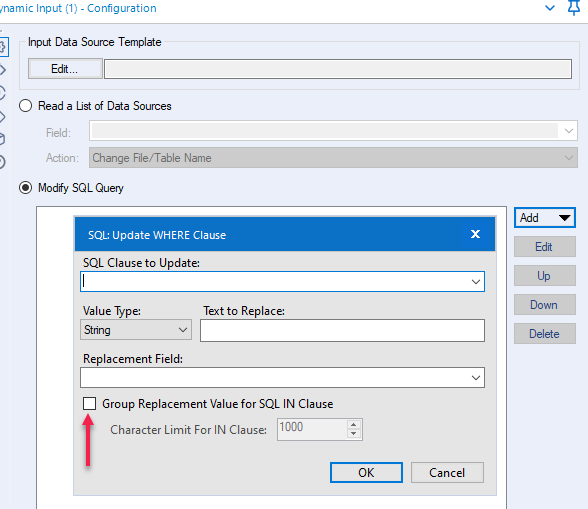 how to read multiple rows in Dynamic Input tool - Alteryx