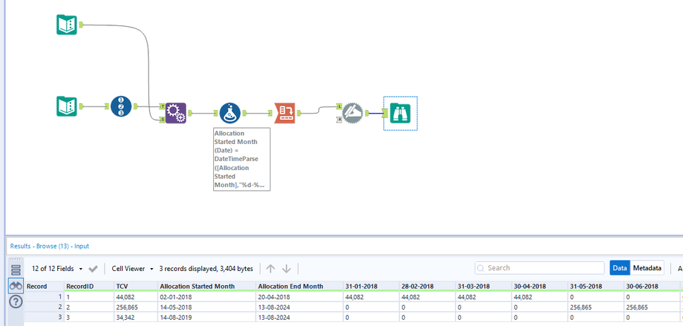 Multifield formula Complexity - Alteryx
