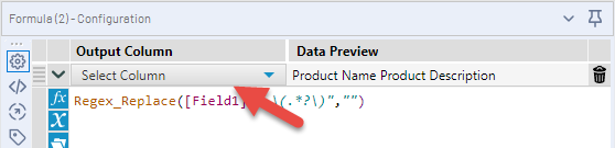 How to remove parentheses and their content from a string - Alteryx