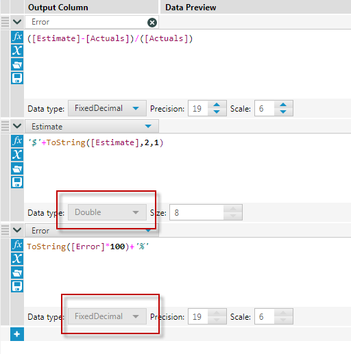 Data Formatting - Alteryx