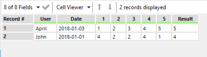 Comparison between multiple columns - Alteryx