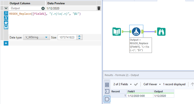 Date format - v_string to date - Alteryx