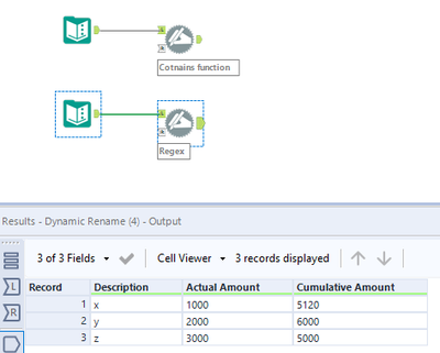 Rename Column Headers - Alteryx