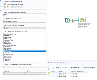 Excel to alteryx preserve date format without conversion. - Alteryx