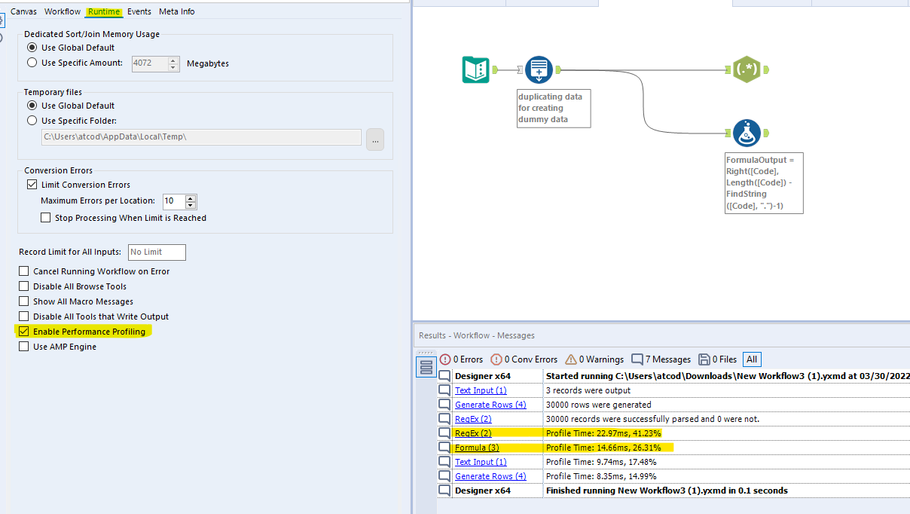 REMOVING THE CHARACTERS ON THE LEFT SIFE. - Alteryx