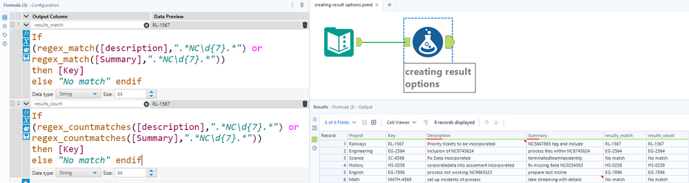 Match Data Based on the column value - Alteryx