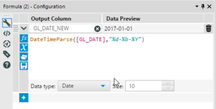 Data String "01-JAN-17" convert to Date format. Thank you. - Alteryx