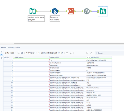 Help with reading Json file - Alteryx