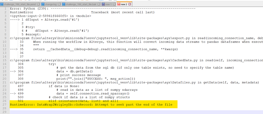 Zero-record safe Python Tool - Alteryx