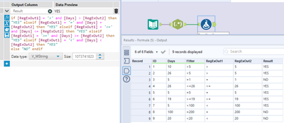 Apply filter condition dynamically - Alteryx