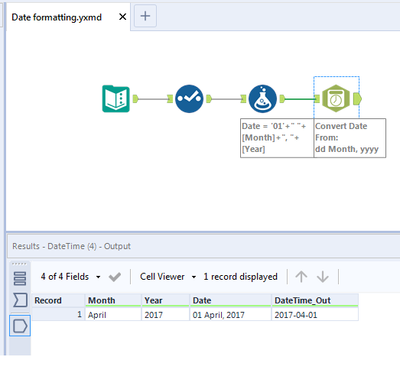 Issue with Date formatting - Alteryx