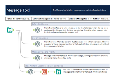 Error message Customazation - Alteryx