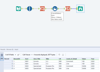 Fill nulls across rows using data in row +1 without using 15 million ...
