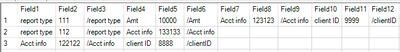 How to extract the value in the column+1 based on the value of the ...
