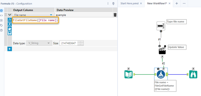 File Browse Tool and using hardcoded sheet name and data area from a ...