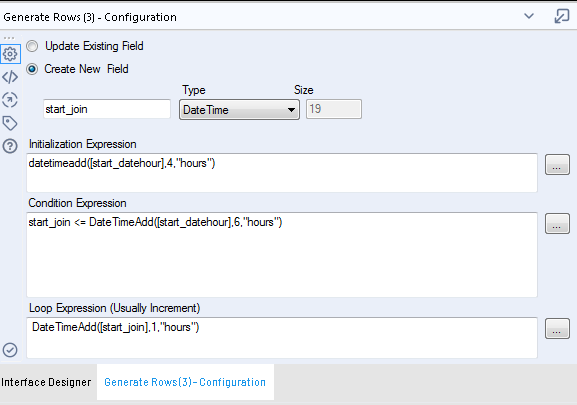 Generate Rows returns one single row - Alteryx