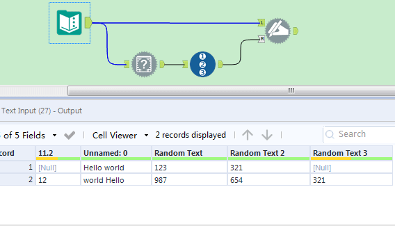 Dynamically change column headers based on position - Alteryx