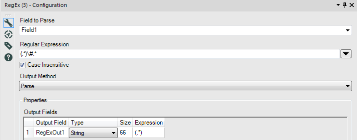 Trim or RegEx: How to remove string after special character - Alteryx