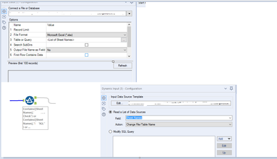 Reading data from multiple tabs in an excel input file - Alteryx