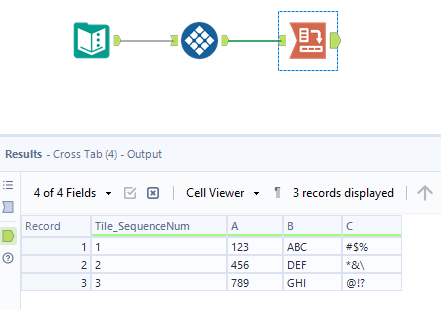 Changing Rows into Columns - Alteryx