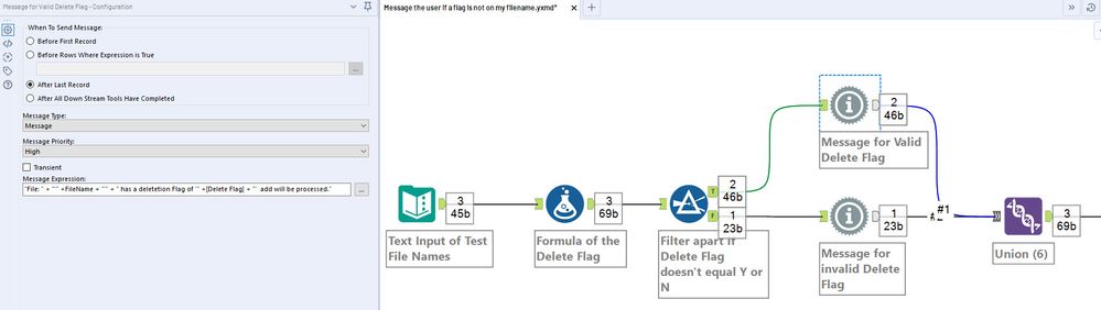 Workflow to start and stop based on condition - Alteryx