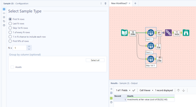 Data transformation - Inserting a new row - Alteryx