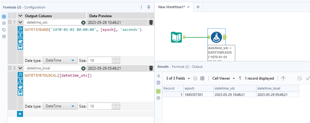 Convert number to Date - Alteryx