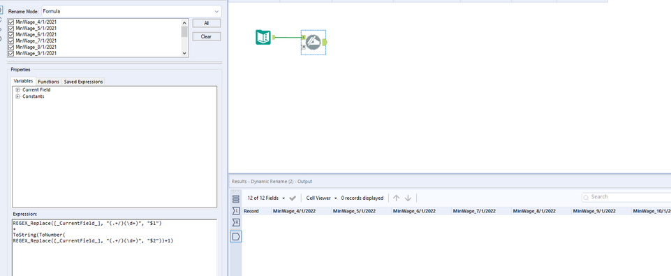 Dynamic Rename Tool Dynamic Rename of Headers - Alteryx