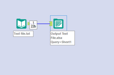 Convert Notepad++ file to Excel - Alteryx