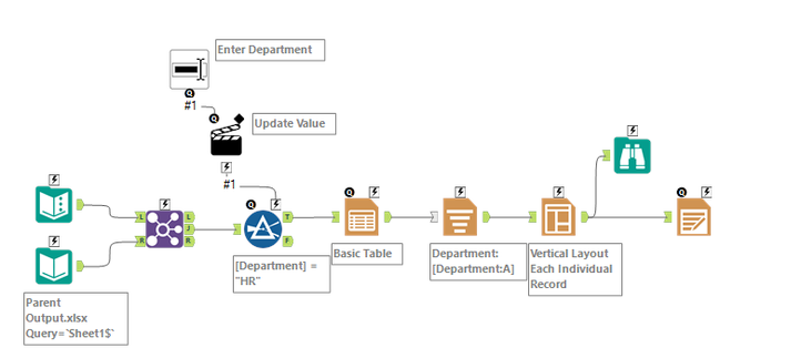 How to pass parameters between workflows - Alteryx