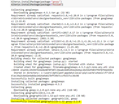 Alteryx Python Tool - Import Error - Alteryx