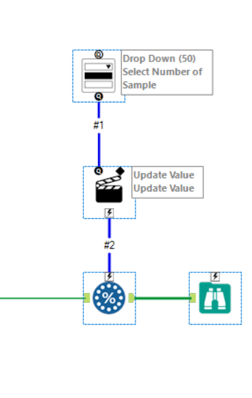 Drop down - Alteryx