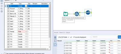 Null Values Help - Alteryx